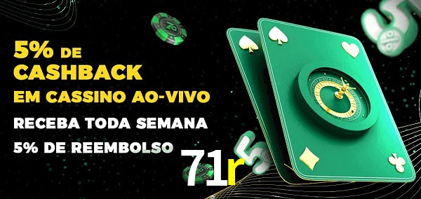 Promoções do cassino ao Vivo 71r